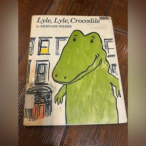 Vintage 1965 Lyle, Lyle Crocodile Hardcover Book